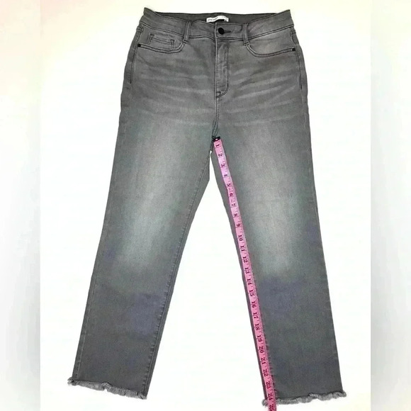 Nine West Womens Straight Leg Crop Jeans Size- 10 - Picture 3 of 8